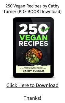 250 Vegan Recipes PDF BOOK Cathy Turner Download FREE