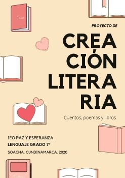 Proyecto Creación Literaria 7°