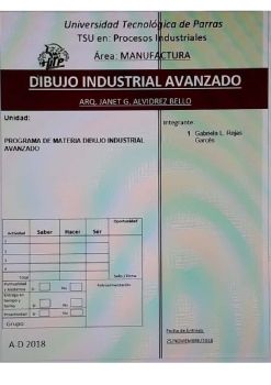 Trabajo Final Dibujo Industrial Avanzado_Neat