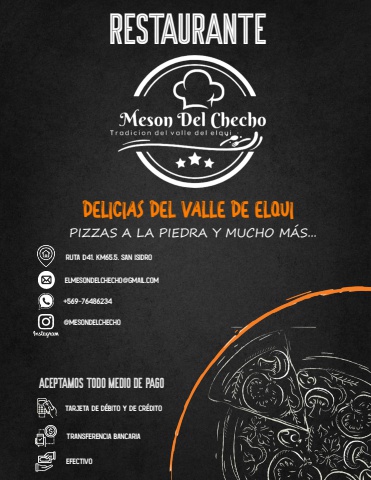 MENÚ MESÓN DEL CHECHO