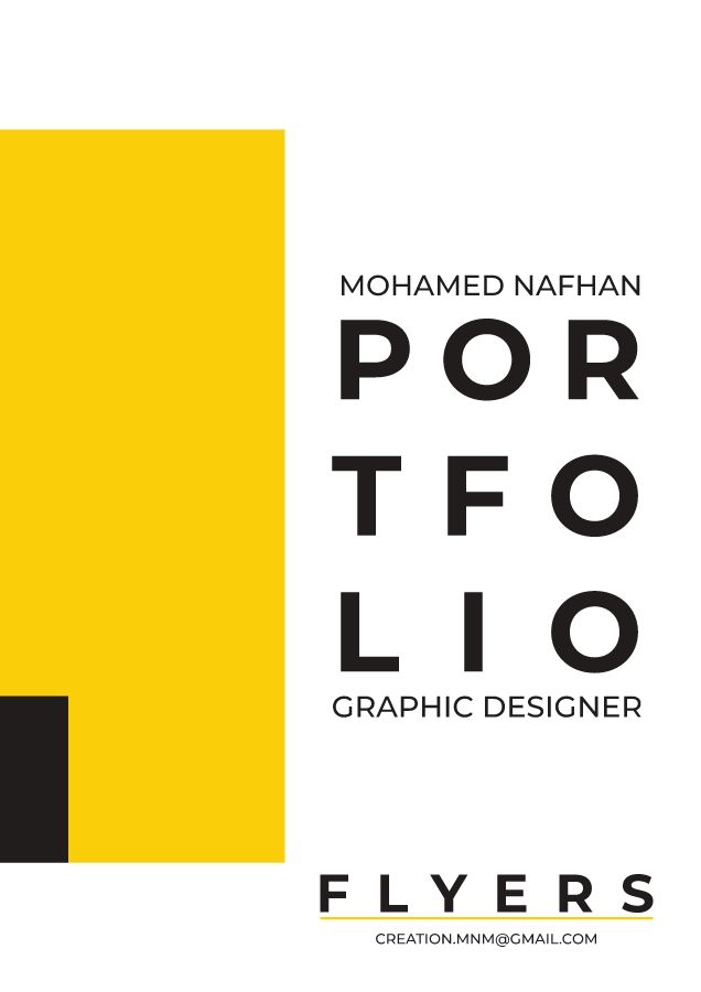 Mohamed Nafhan Flyer Photofolio