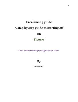 FREELANCING GUIDE