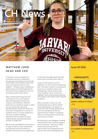 CH Newsletter Lent 2026
