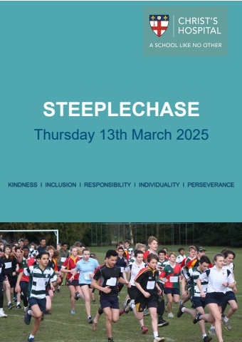 CH Steeplchase Parents and Visitors' Programme 2025