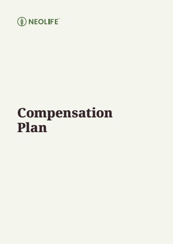 NeoLife Compensation Plan