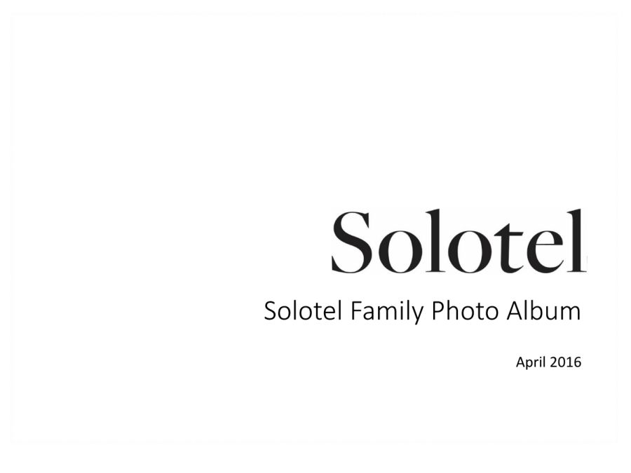 Solotel Family Photo Album