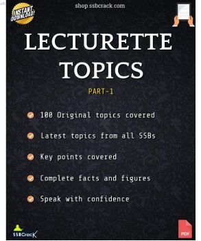 LECTURETTE 
TOPICS SSBcrack eBOOK