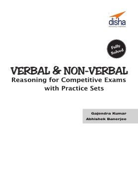 Verbal & Non-Verbal Reasoning - Disha