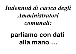 Indennità di carica degli Amministratori comunali: