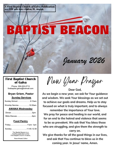 january 2026 newsletter