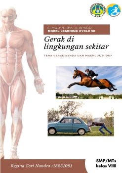E-modul IPA Terpadu Model Learning Cycle 5E tema Gerak Benda dan Makhluk Hidup
