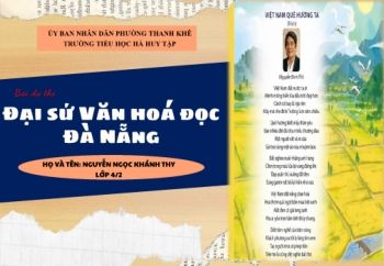 Bài dự thi Đại sứ Văn hoá đọc Đà Nẵng