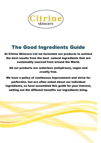 the good ingredients guide