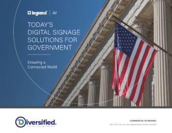 Diversified Digital Signage Solutions for Government 11.20