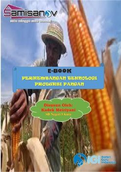 E-BOOK PERKEMBANGAN TEKNOLOGI PRODUKSI PANGAN