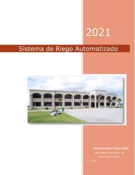 SISTEMA DE RIEGO AUTOMATIZADO