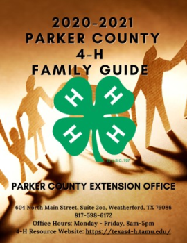2020-2021 Parker Co. 4-H Family Guide