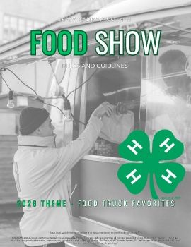 26-27 Parker Co. 4-H Food Show guidelines 