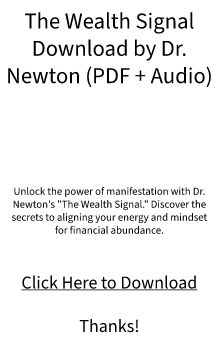 Dr Newton The Wealth Signal 9 Words PDF Download (Free Preview Available)???