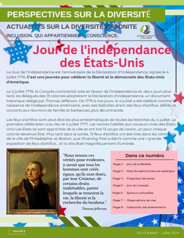 French JULY 2024 Diversity Newsletter