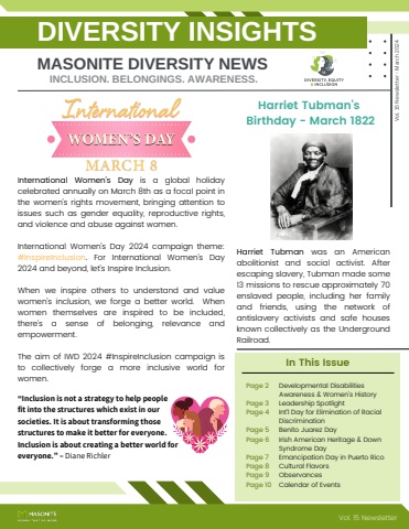 2024 MAR Diversity Insights Newsletter