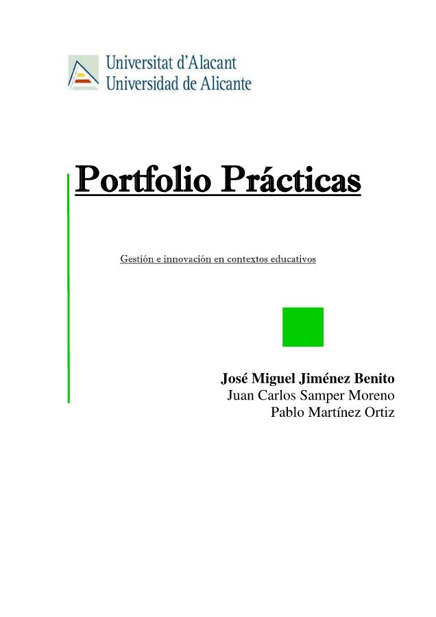 Portfolio José Miguel Jiménez GICE