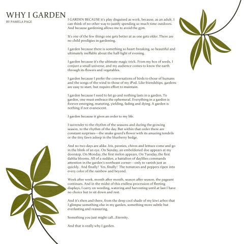 Sandy's Garden Book