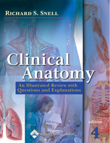 Snells Clinical Anatomy An Illustrated Reviews with Questions Explanations