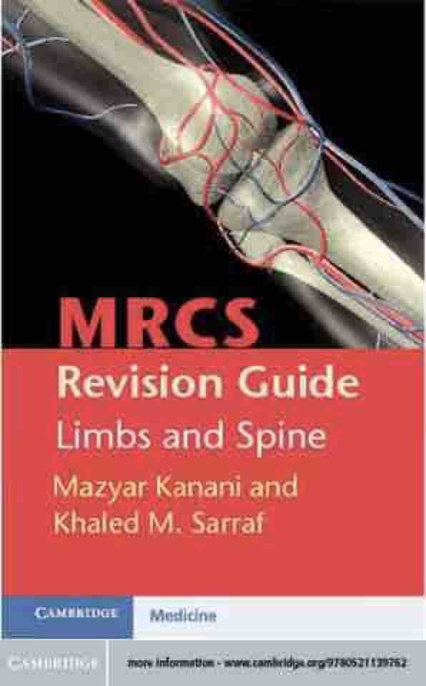 MRCS Revision Guide - Limbs and Spine
