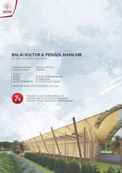 Balai Kultur & Pengolahan Air - Michael Vincent (315140128) - Portfolio Arsitektur