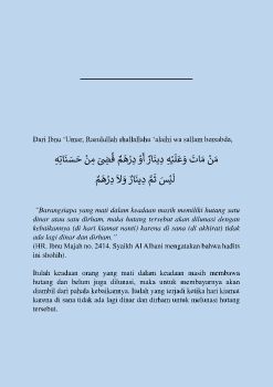 mati bawa hutang
