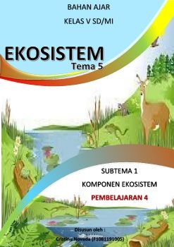 Bahan Ajar Kelas 5 Tema 5 Subtema 1 Pembelajaran 4_Cristine Novada (F1081191005)