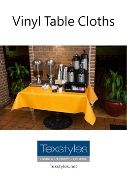 Texstyles Vinyl Table Cloths Swatches 2018