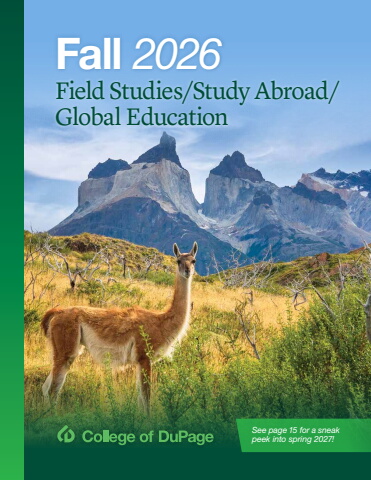 College of DuPage Fall 2026 Field Studies/Study Abroad/Global Education Classes