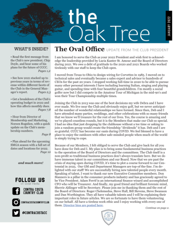 The Oak Tree -- January 2022