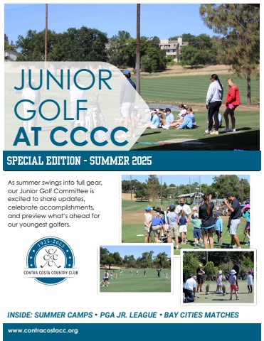 Junior Golf Newsletter - Summer 2025