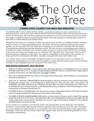 The Olde Oak Tree 2025