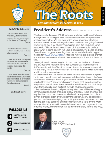 The Roots, April 2023 Edition