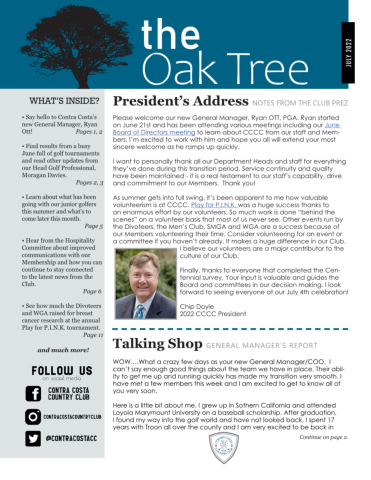 The Oak Tree -- July 2022