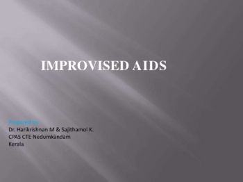 IMPROVISED AIDS