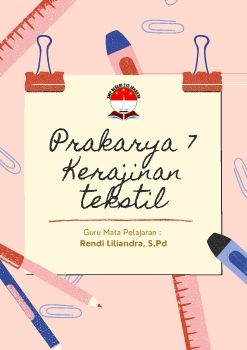 Prakarya 7 Kerajinan tekstil