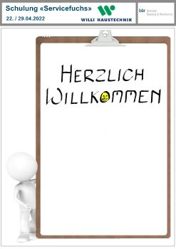 Schulung Servicefuchs - 22. / 29.04.2022 - Willi Chur