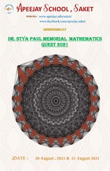 Dr. Stya Paul Memorial Mathematics Quest 2021