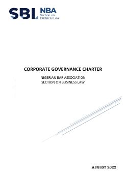 CORPORATE GOVERNANCE CHARTER