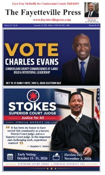 The Fayetteville Press Newspaper September 25 2026 Edition