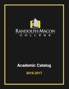 Randolph Macon College 2016-17