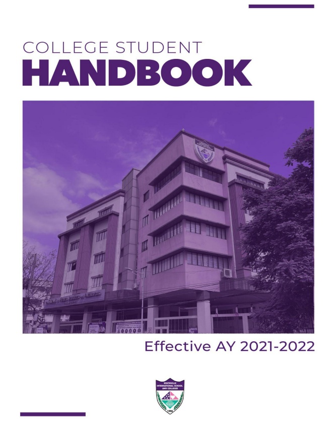 SISC College Student Handbook  AY 2021 - 2022