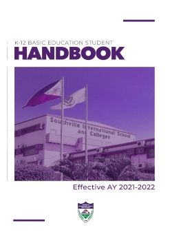 STUDENT HANDBOOK AY 2021-2022