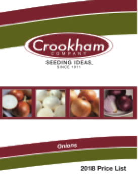 2018 Onion Price List