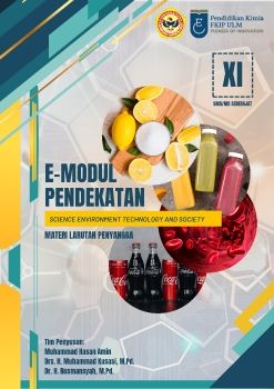 E-MODUL PENDEKATAN SCIENCE ENVIRONMENT TECHNOLOGY AND SOCIETY MATERI LARUTAN PENYANGGA